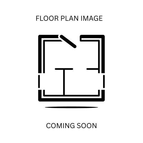 Floor plan for 2 beds, 2 baths, 1342 sqft